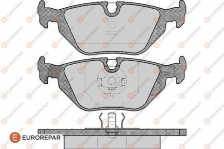 Колодки гальмівні EUROREPAR 1617255380