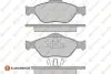 Фото Колодки гальмівні (передні) Ford Fiesta 95- (Teves) Q+ EUROREPAR (1617256180) зображення 1