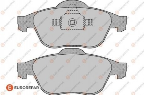 Тормозные колодки (передние) Renault Laguna II/III 01-15/Megane II 03-/Wind 10- EUROREPAR 1617257380