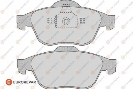 Колодки гальмівні (передні) Renault Laguna II 01 EUROREPAR 1617257680 Купити в Україні