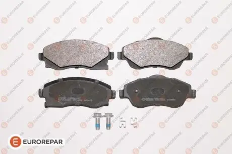 Колодки гальмівні (передні) Opel Combo 01-/Corsa C 00-09/Meriva A 03-10/Tigra 04-10 EUROREPAR 1617258180 Купити в Україні