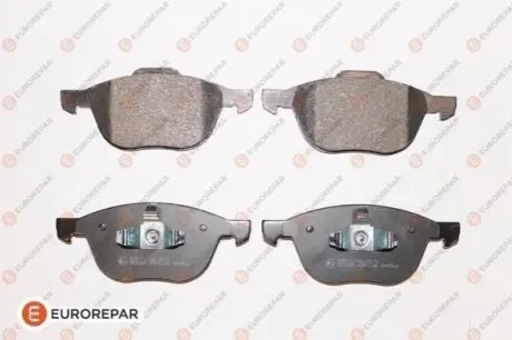 Колодки гальмівні (передні) Ford C-Max/Focus/Mazda 3/5 03 EUROREPAR 1617258480 Купити в Україні
