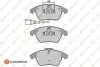 Фото Колодки гальмівні (передні) VW Caddy 03-15 (з датчиком) замінено на 0986424797 EUROREPAR (1617259080) зображення 1