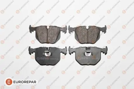 BMW гальмівні колодки задн.3 E46 2.5/3.0,7 E38 2.5/5.4,X5 E53 3.0/4.6,Rover 3.0/3.4 02- EUROREPAR 1617259380 Купить в Украине