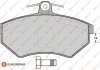 Тормозные колодки (передние) Audi A4 95-01/VW Golf III/IV -02/Caddy II -04/Vento -98 (Lucas) Q+ EUROREPAR 1617259680 (фото 1)