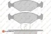 Фото Колодки гальмівні (передні) Fiat Fiorino 1.3-1.6/1.7TD 88-01 EUROREPAR (1617259880) зображення 1