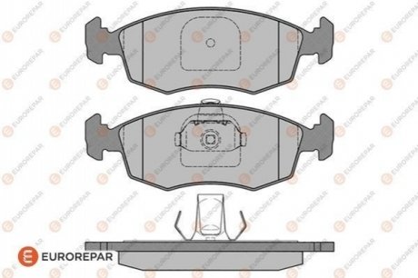 Гальмівні колодки передн. FIAT Doblo 1,2-1,9JTD 01- EUROREPAR 1617261380