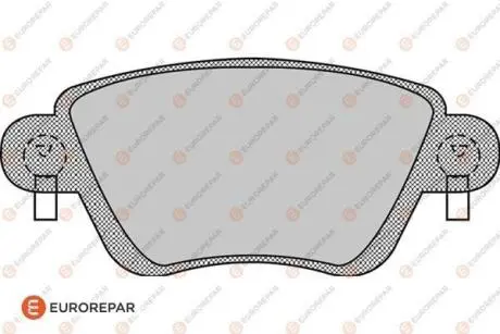 FORD Тормозные колодки задн.Mondeo III 00-,Kangoo 01-,Jaguar X-Type EUROREPAR 1617262080 Купити в Україні