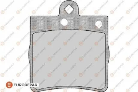 Тормозные колодки (задние) MB (W202/S202/W203/S203/CL203/C208/C209/S124/W210/R170/R171) 93-11 EUROREPAR 1617262980 Купить в Украине