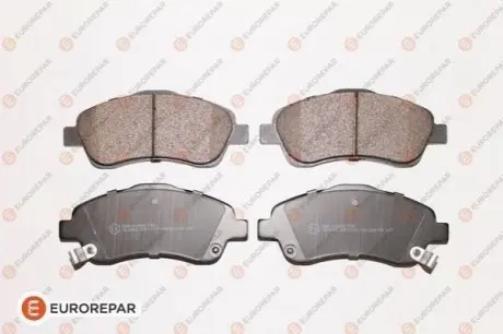 Колодки тормозные (передние) Toyota Avensis 03-08/Corolla Verso 04-09 EUROREPAR 1617263480 Купити в Україні