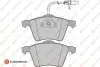 Фото Колодки гальмівні (передні) Seat Alhambra/VW Sharan 1.8-1.9TDI 95-10 (Ate) (18.5x156.3x78.7) EUROREPAR (1617264180) зображення 1