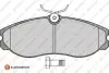 Фото Тормозные колодки перед. FORD Maverick 2,4/2,7 93-98 NISSAN 1,6-3,0: Terrano II, Serena EUROREPAR (1617265480) изображение 1