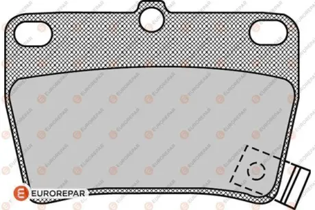 Колодки гальмівні (задні) Toyota Rav4 II 00-05 EUROREPAR 1617265680 Купити в Україні