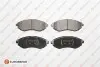 Фото Колодки гальмівні (передні) Chevrolet Aveo/Daewoo Kalos 1.2-1.6 02 EUROREPAR (1617266280) зображення 1