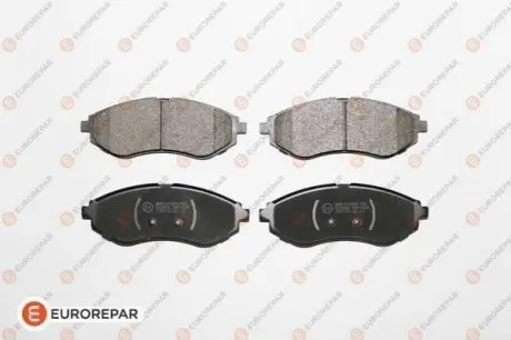 Колодки гальмівні (передні) Chevrolet Aveo/Daewoo Kalos 1.2-1.6 02 EUROREPAR 1617266280 Купити в Україні