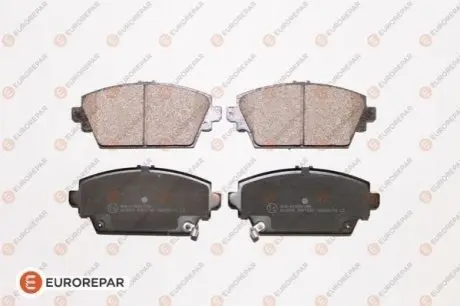 Тормозные колодки (передние) Honda Accord VI 98-03/Nissan Primera/Almera 00- EUROREPAR 1617267380 Купить в Украине