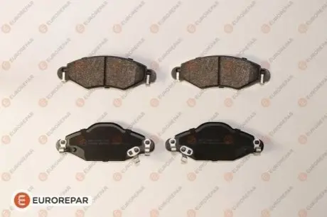 TOYOTA гальмівні колодки передн.Yaris 99 EUROREPAR 1617268280 Купити в Україні