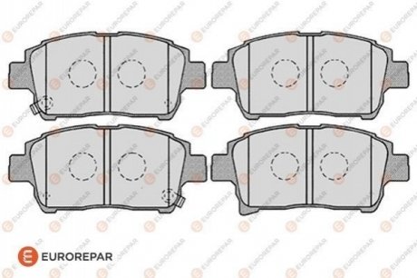 8708309198 КОЛОДКИ ГАЛЬМ?ВН? EUROREPAR 1617268580