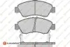Фото Колодки гальмівні (передні) Honda Civic V/VI 91-01/Jazz 02-08 EUROREPAR (1617268680) зображення 1