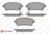 Тормозные колодки (передние) Ford Fiesta VI 08-/Mazda 2 07-15/Subaru Justy 07- EUROREPAR 1617268780 (фото 1)