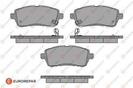 Тормозные колодки (передние) Ford Fiesta VI 08-/Mazda 2 07-15/Subaru Justy 07- EUROREPAR 1617268780