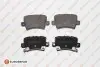Фото Колодки гальмівні (задні) Honda Civic 1.4-2.2 05 EUROREPAR (1617268880) зображення 1