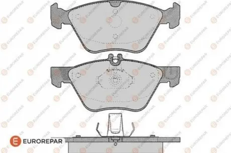 CHRYSLER гальмівні колодки передн.W210/211/220 300C EUROREPAR 1617273880 Купити в Україні