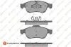 Фото Комплект гальмівних колодок (передніх) Renault Fluence/Megane/Scenic 08 EUROREPAR (1617274080) зображення 1