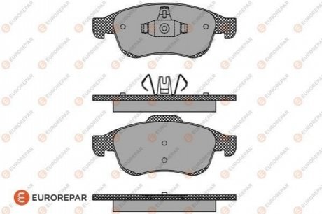 8708309198 КОЛОДКИ ГАЛЬМ?ВН? EUROREPAR 1617274080