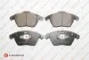 Фото Колодки гальмівні (передні) Citroen C4 04-11/Peugeot 207/308 07-14/208 12-/307 03-09/3008 09-16 EUROREPAR (1617274580) зображення 1
