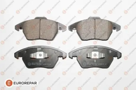 Колодки гальмівні (передні) Citroen C4 04-11/Peugeot 207/308 07-14/208 12-/307 03-09/3008 09-16 EUROREPAR 1617274580 Купити в Україні