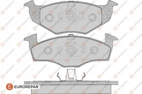 8708309198 КОЛОДКИ ГАЛЬМ?ВН? EUROREPAR 1617275280 Купити в Україні