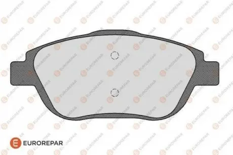 Колодки гальмівні (передні) Citroen С3/DS3 09-/C4 Cactus/Peugeot 2008 13 EUROREPAR 1617275680 Купити в Україні