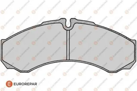 Тормозные колодки EUROREPAR 1617276380 Купить в Украине