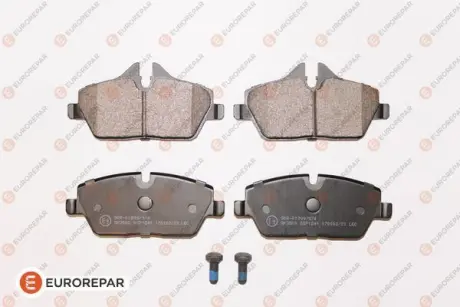 Колодки гальмівні (передні) BMW 1 (E81/E82/E87/E88) 04-13/2 (F45) 14-18 EUROREPAR 1617278780 Купить в Украине