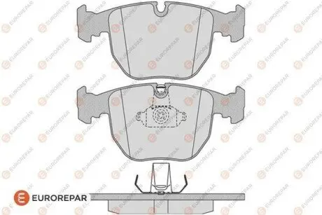 Колодки гальмівні (передні) BMW 5 (E39)/7 (E38)/X5 (E53) 94-07 EUROREPAR 1617279680 Купити в Україні
