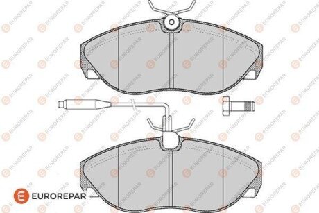 CITROEN гальмівні колодки перед. з датчик.) JumperFiat DucatoPeugeot Boxer EUROREPAR 1617280480