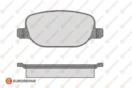 КОЛОДКИ ГАЛЬМІВНІ EUROREPAR 1617280680 Купити в Україні