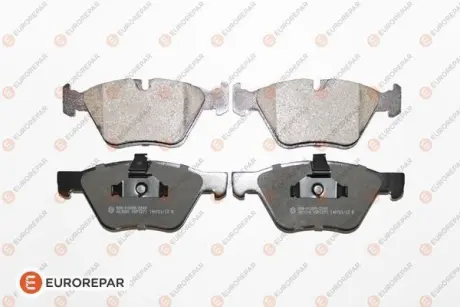 Колодки гальмівні (передні) BMW 5 (E60/E61) 03-10 (замінено на 0 986 494 118) EUROREPAR 1617284280 Купити в Україні