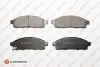 Фото Колодки гальмівні (передні) Mitsubishi L200 05-/Pajero Sport II 08 EUROREPAR (1617285380) зображення 1