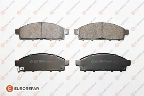 Колодки гальмівні (передні) Mitsubishi L200 05-/Pajero Sport II 08 EUROREPAR 1617285380 Купити в Україні