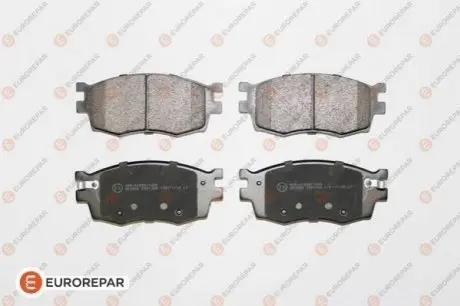 Колодки гальмівні (передні) Kia Rio II 05-/Hyundai i20 08-15/Accent 05-10 EUROREPAR 1617285580 Купити в Україні