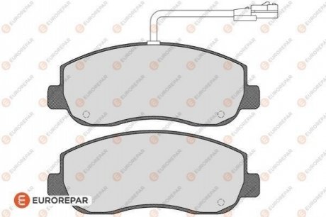 Тормозные колодки EUROREPAR 1617286480