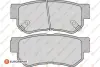 Фото Колодки гальмівні (задні) Hyundai Tucson 2.0 CRDi 04-10 EUROREPAR (1617286780) зображення 1