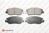Фото Колодки гальмівні (передні) Hyundai Santa Fe II/III/Genesis 06-/Kia Sorento/Ssangyong Korando 09 EUROREPAR (1617286880) зображення 1