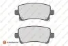 Фото Колодки гальмівні (задні) Opel Insignia 08-17/Chevrolet Malibu/Saab 9-5 10 EUROREPAR (1617287180) зображення 1