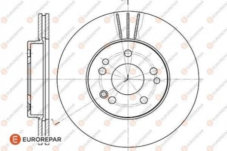 8708309198 ДИСК ГАЛЬМ?ВНИЙ К-КТ EUROREPAR 1618875780