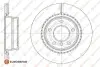 Диск тормозной (1шт.) EUROREPAR (1618888480) изображение 1