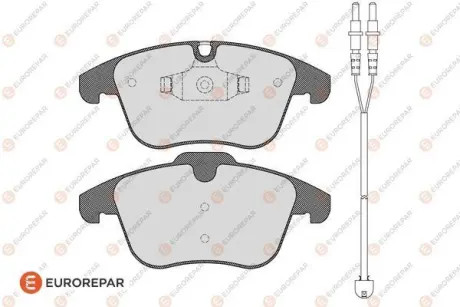 Колодки гальмівні (передні) Citroen C5 08-/Peugeot 407 04-/508 10-18 EUROREPAR 1619790280 Купити в Україні