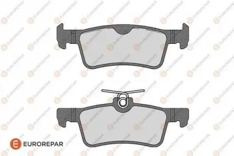 Комплект гальмівних колодок (задніх) Citroen Berlingo 18-/Peugeot 308 1.6 HDi 14 EUROREPAR 1619791480 Купити в Україні